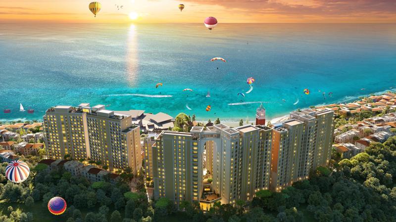 Sun Grand City Hillside Residence là tổ hợp căn hộ cao tầng sở hữu vị trí đắc địa bên bờ Nam đảo Ngọc